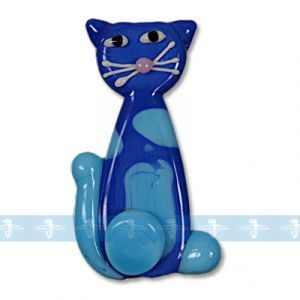 Бусина венецианская Кот-33060